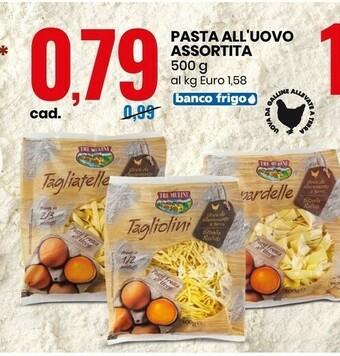 Eurospin Tre Mulini Pasta All'uovo offerta