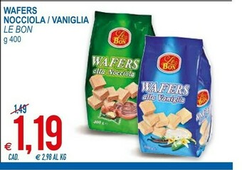 MD Discount Le Bon Wafer offerta