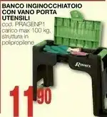Mondo Brico Banco Inginocchiatoio Con Vano Porta Utensili offerta