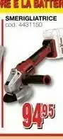 Mondo Brico Einhell Smerigliatrice Cod 4431150 offerta