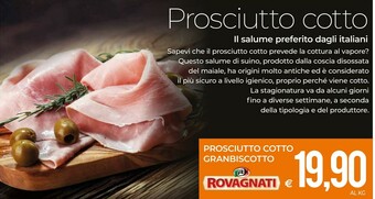 MD Discount Rovagnati Prosciutto cotto offerta