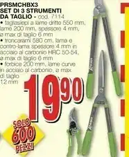 Prsmchbx3 Set Di 3 Strumenti Da Taglio 7114