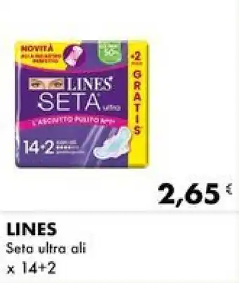 Iper Tosano LINES Seta ultra ali x 14+2 offerta
