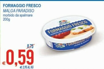 MD Discount Malga Paradiso Formaggio spalmabile offerta