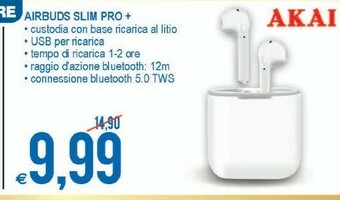 MD Discount Akai Cuffie senza fili offerta