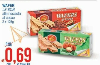 MD Discount Le Bon Wafer offerta