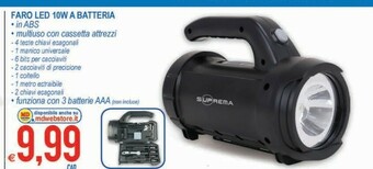 Suprema Faro Led A Batteria