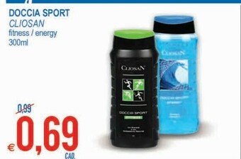 MD Discount Cliosan Doccia Sport Fitness offerta
