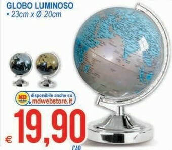 MD Discount Globo Luminoso offerta