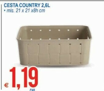 MD Discount Cestino offerta