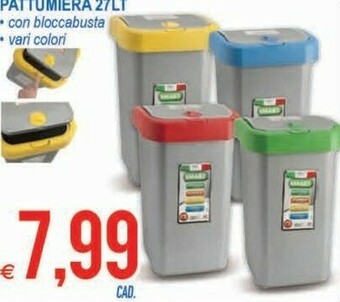 MD Discount Pattumiera offerta