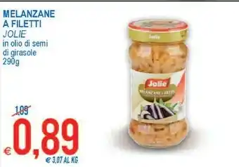 MD Discount Jolie Melanzane A Filetti In Olio Di Semi Di Girasole offerta