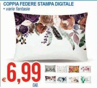 MD Discount Coppia Federe Stampa Digitale offerta