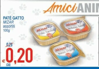 MD Discount Mizar Pate Gatto Con Manzo offerta
