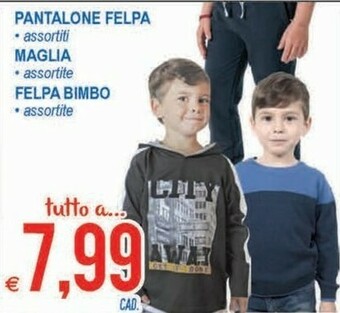 MD Discount Pantalone Felpa offerta