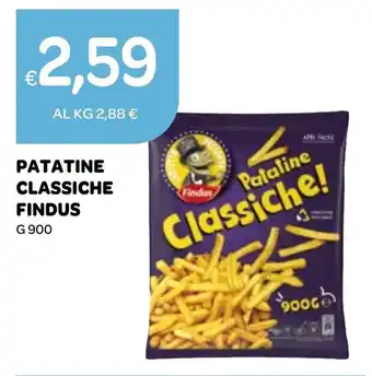 Ekom PATATINE CLASSICHE FINDUS G 900 offerta