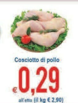 MD Discount Cosce di pollo offerta