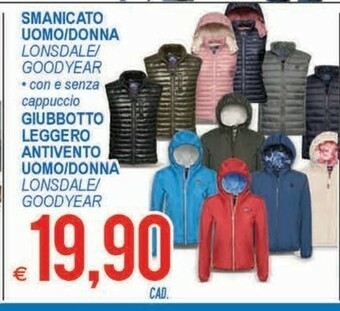 Lonsdale Smanicato Uomo