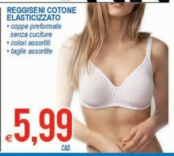 MD Discount Reggiseni Cotone Elasticizzato offerta