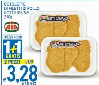 MD Discount Aia Cottolette Di Filetto Di Pollo Sottilissime offerta