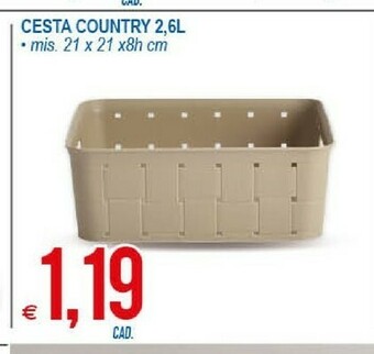 MD Discount Cestino offerta