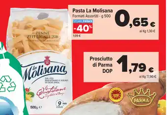 Carrefour Market La Molisana Pasta 500g offerta