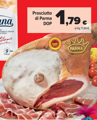Carrefour Market Prosciutto di Parma DOP offerta