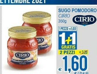 MD Discount Cirio Passata di pomodoro offerta