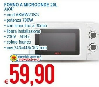 Akai Microonde
