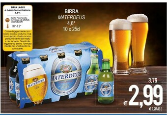 MD Discount Materdeus Birra offerta