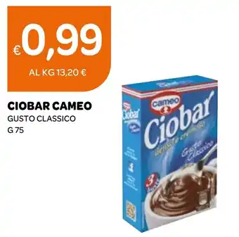Ekom CIOBAR CAMEO GUSTO CLASSICO G 75 offerta