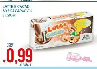 MD Discount Malga Paradiso Cacao offerta