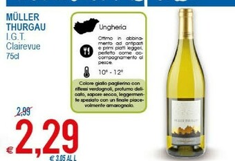 MD Discount Muller Vino bianco offerta