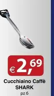 Docks Cash&Carry Shark Cucchiaino Caffè offerta