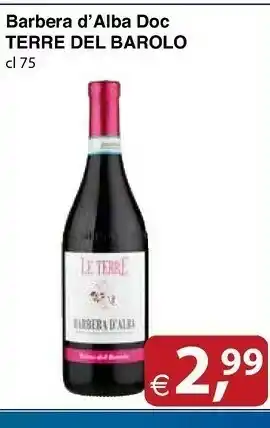Docks Cash&Carry Barbera Terre Del Barolo 750 Ml offerta