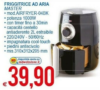 MD Discount Friggitrice offerta
