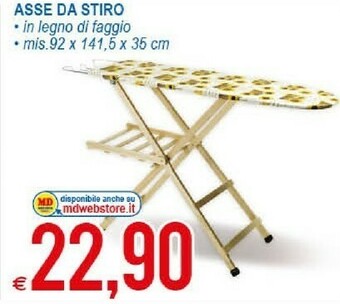 MD Discount Asse da stiro offerta