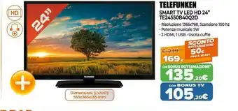 Expert Telefunken TE24550B40Q2D offerta
