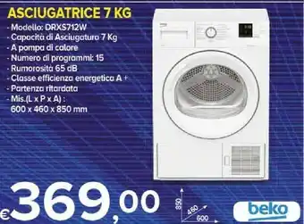 MD Discount Beko Asciugatrice offerta