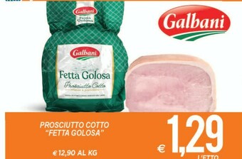 MD Discount Galbani Prosciutto cotto offerta