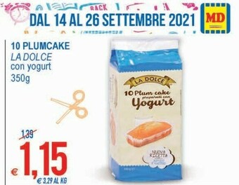 MD Discount La Dolce Plum cake offerta
