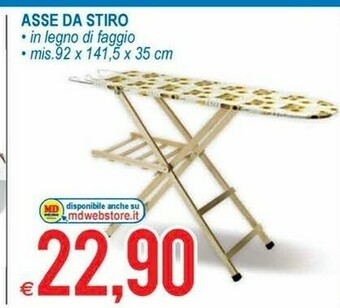 MD Discount Asse da stiro offerta
