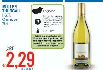 MD Discount Muller Vino bianco offerta