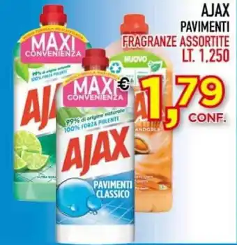 AJAX PAVIMENTI FRAGRANZE ASSORTITE LT. 1,250