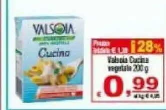 CTS Supermercati Valsoia Cucina Vegetale offerta