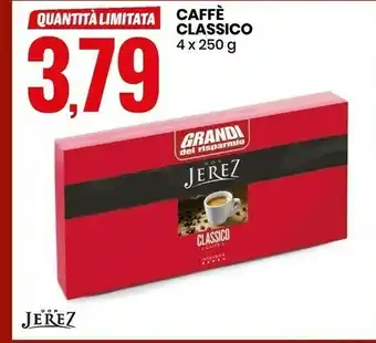 Eurospin Jerez Caffè Classico offerta