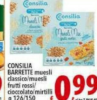 Gros Consilia - Muesli Mix Classiche 150 g(ml) offerta