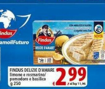 Gros Findus Delizie D'amare Limone E Rosmarino offerta