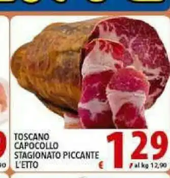 Gros Toscano Capocollo Stagionato Piccante offerta