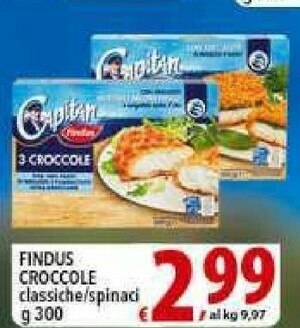 Iper Triscount Findus Croccole offerta